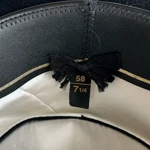MILLER Fedora Blues Brothers Fur Felt Hat Cap Black The Blues Brothers are a blues and soul band that became  main image 3